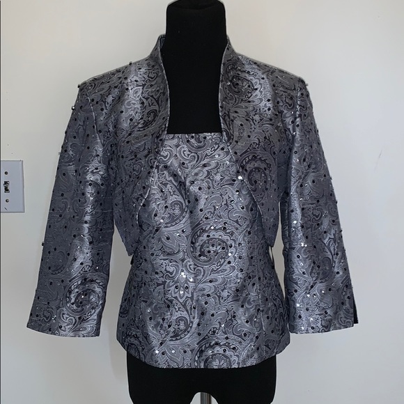 Matching Tank Top and Cropped Jacket - Picture 1 of 3